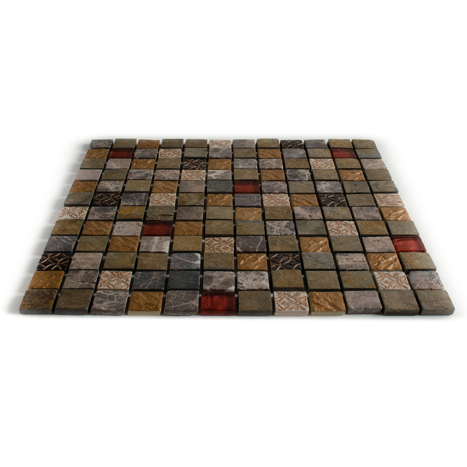Glas Naturstein Mosaik Nohea mix-BEN10394