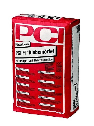 PCI FT Fliesenkleber Klebemörtel grau für Steingut- und Steinzeugbeläge