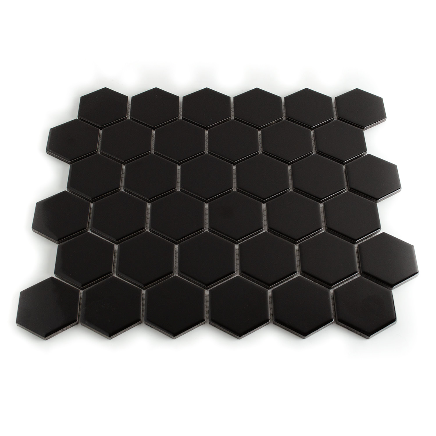 Pamela Keramikmosaik Hexagon Mosaikfliese 48 Glänzend