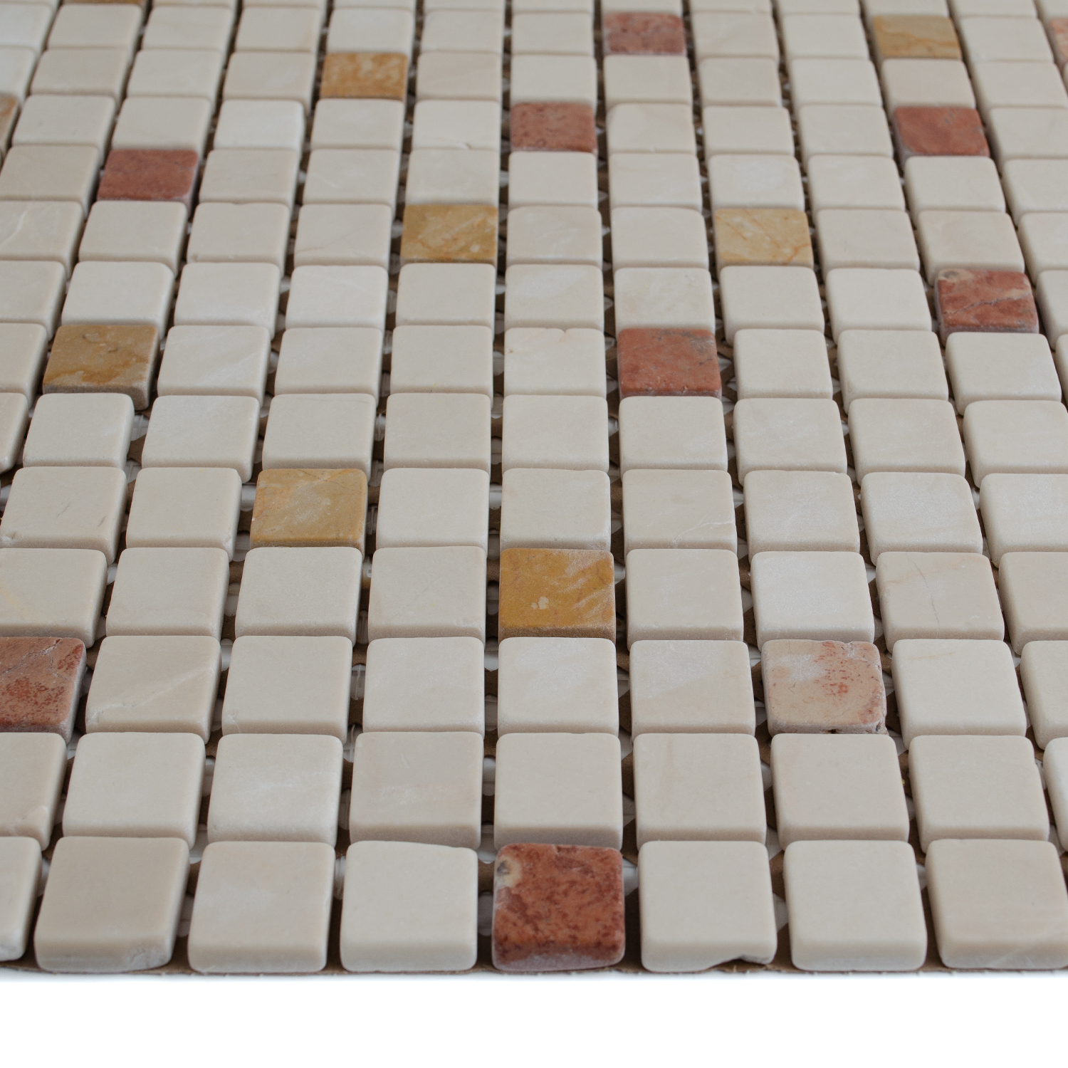 Natursteinmosaik Marmormosiak Mosaik Crema Neila-BEN10276