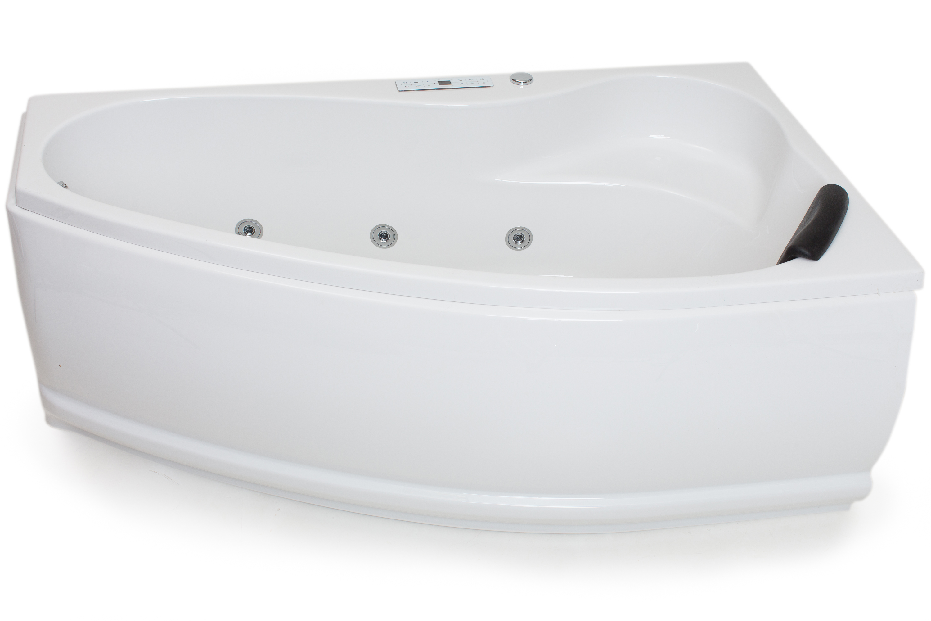 Badewannen Whirlpool mit 17 Massagedüsen Spa Bali Semarapura Rechts in weiss MADE IN GERMANY-BEN10155.3 Badewannen Whirlpool mit 17 Massagedüsen Spa Bali Semarapura Rechts in weiss MADE IN GERMANY-BEN10155.3