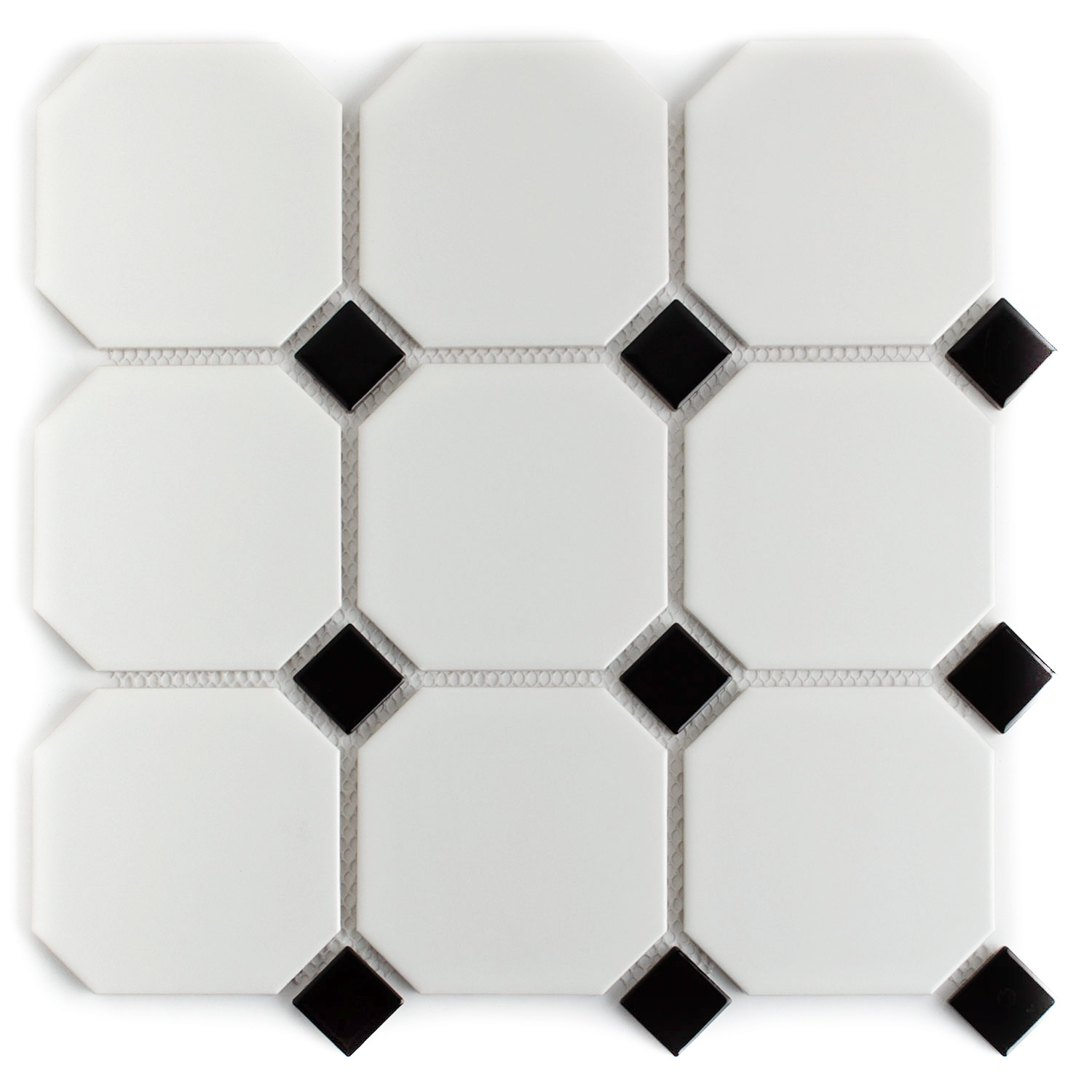 Keramikmosaik Hexagonmosaik Weiss Schwarz Karina Paket-BEN10236.4 Keramikmosaik Hexagonmosaik Weiss Schwarz Karina Paket-BEN10236.4