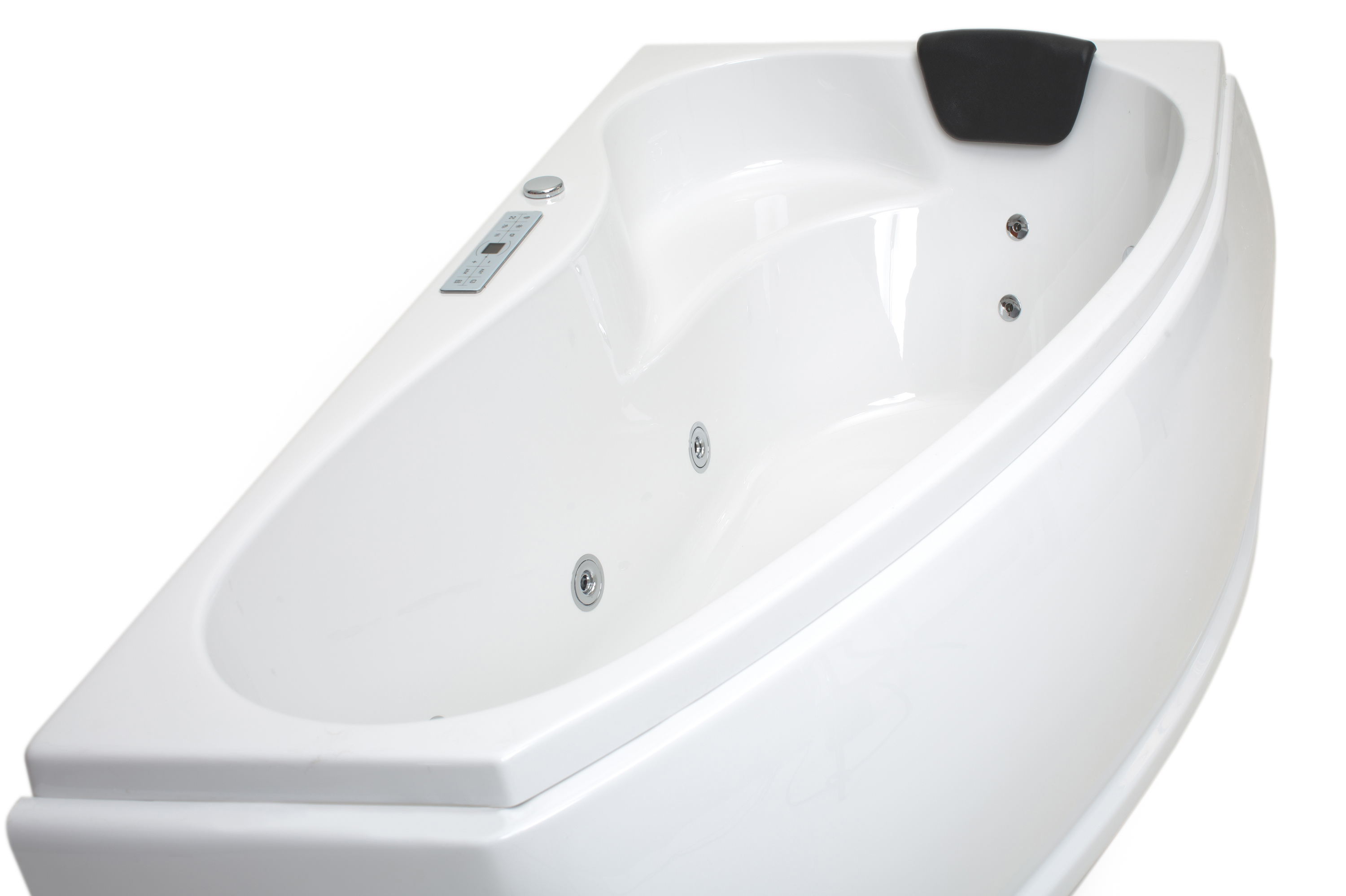 Badewannen Whirlpool mit 17 Massagedüsen Spa Bali Semarapura Rechts in weiss MADE IN GERMANY-BEN10155.10 Badewannen Whirlpool mit 17 Massagedüsen Spa Bali Semarapura Rechts in weiss MADE IN GERMANY-BEN10155.10