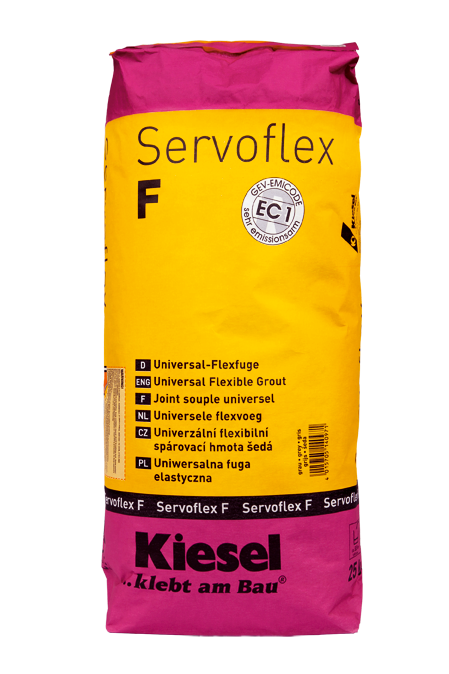 Fliesenfugen für Bodenfliesen Wandfliesen und Mosaikfliesen Servoflex F Universal-Flexfuge 20KG-BEN10017.2