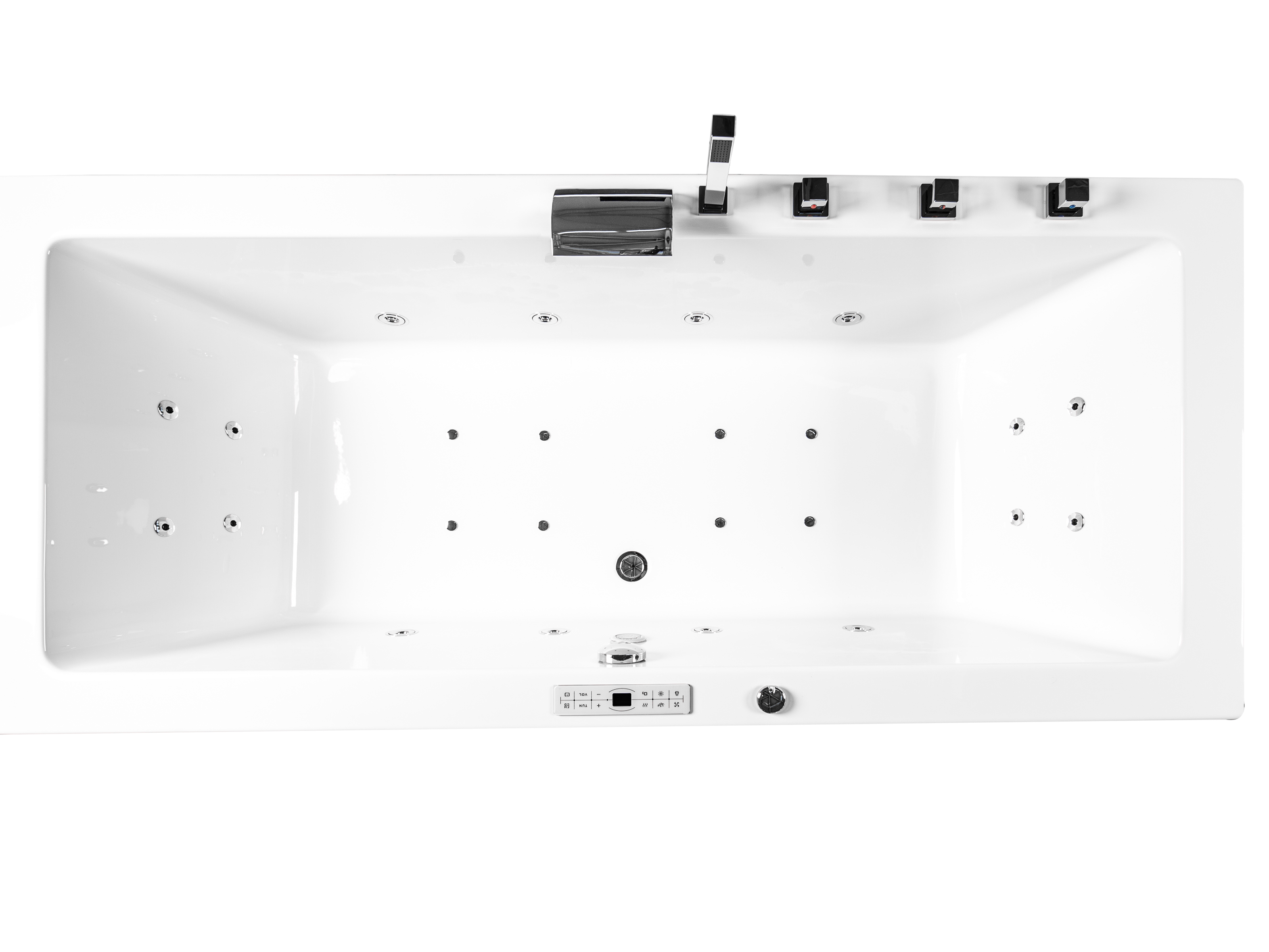 Badewannen Whirlpool mit 24 Massagedüsen Spa Bali Tenganan TWO in weiss MADE IN GERMANY-BEN10152.259 Badewannen Whirlpool mit 24 Massagedüsen Spa Bali Tenganan TWO in weiss MADE IN GERMANY-BEN10152.259