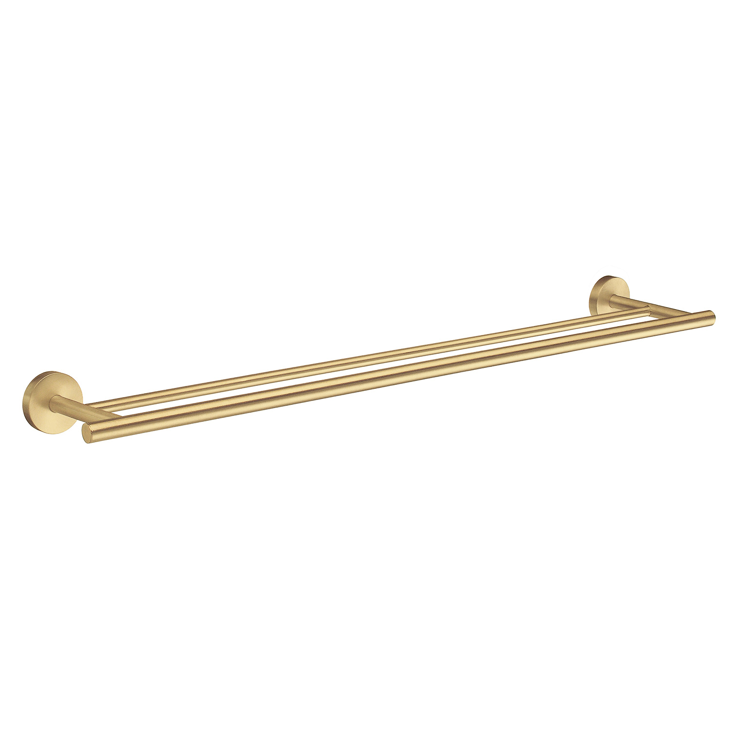 Smedbo Home Serie Bad Accessoires Messing Gebürstet Doppelte Handtuchstange-BEN10288.11