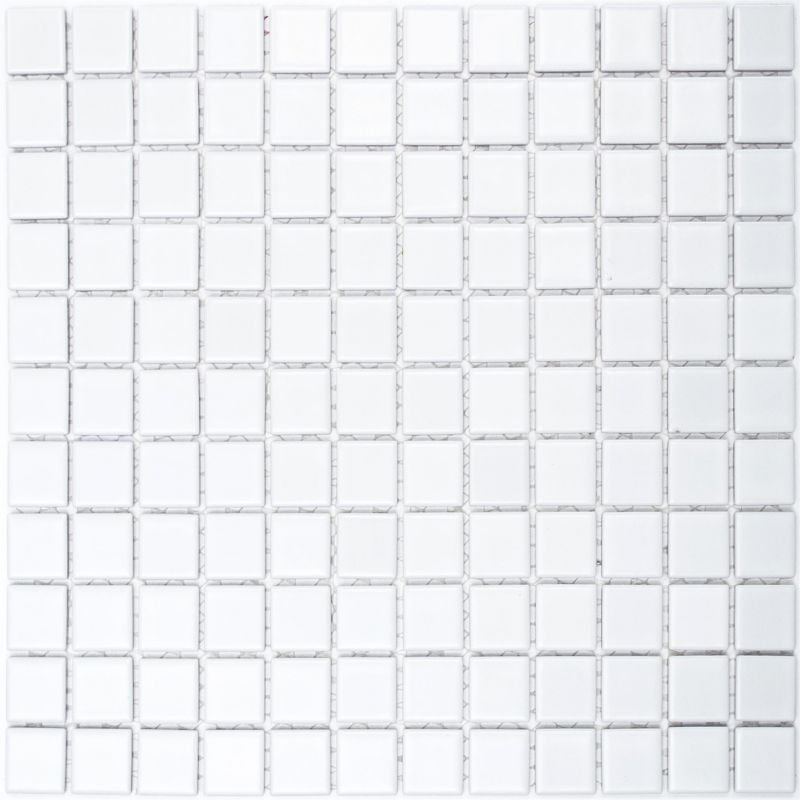 Keramikmosaik Weiss Aitana Mosaik-BEN10204