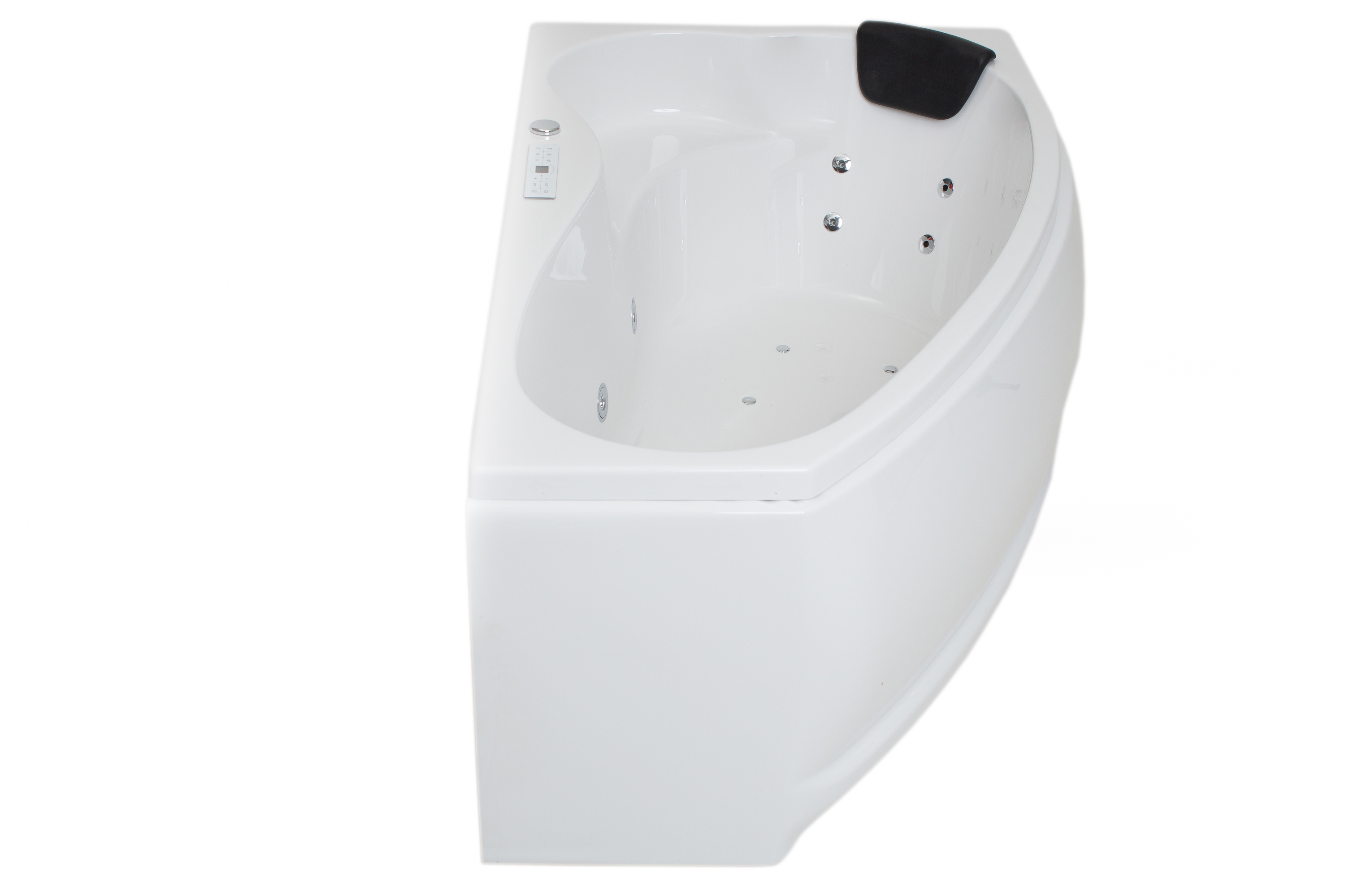 Badewannen Whirlpool mit 17 Massagedüsen Spa Bali Semarapura Rechts in weiss MADE IN GERMANY-BEN10155.4 Badewannen Whirlpool mit 17 Massagedüsen Spa Bali Semarapura Rechts in weiss MADE IN GERMANY-BEN10155.4