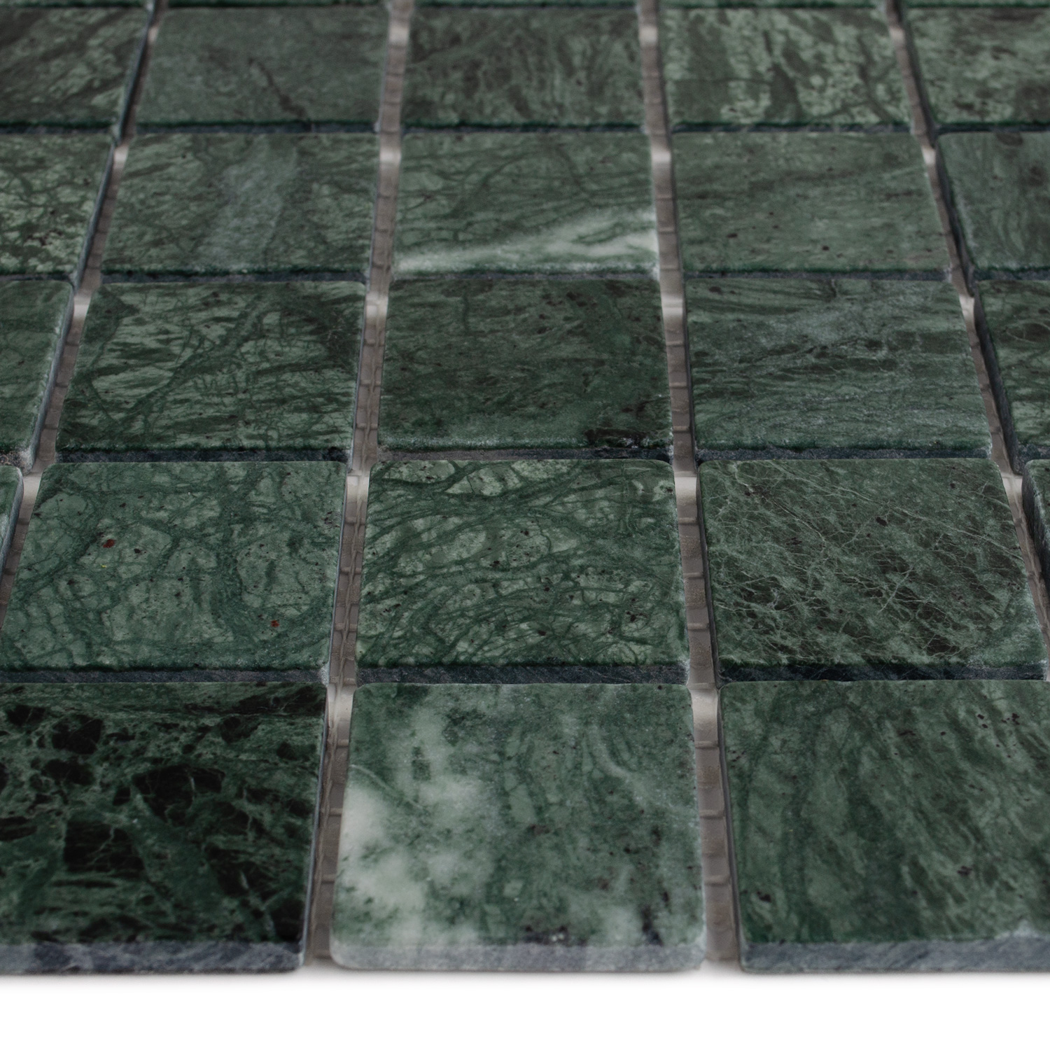 Natursteinmosaik Glasmosaik Verde in Grün Nina-BEN10254