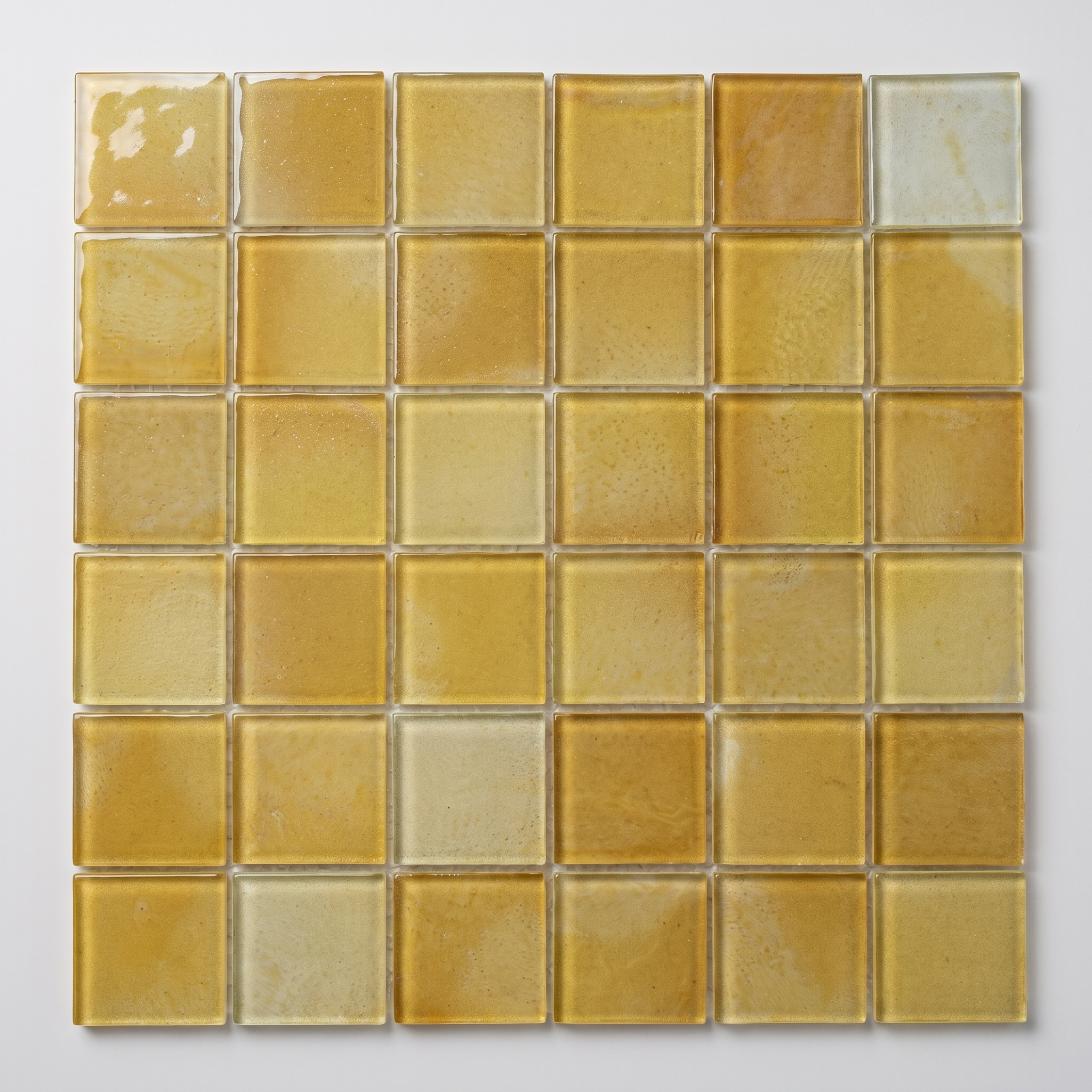 Glasmosaik Mosaikfliese Nizza 48×48 mm & 23×23×4 mm 