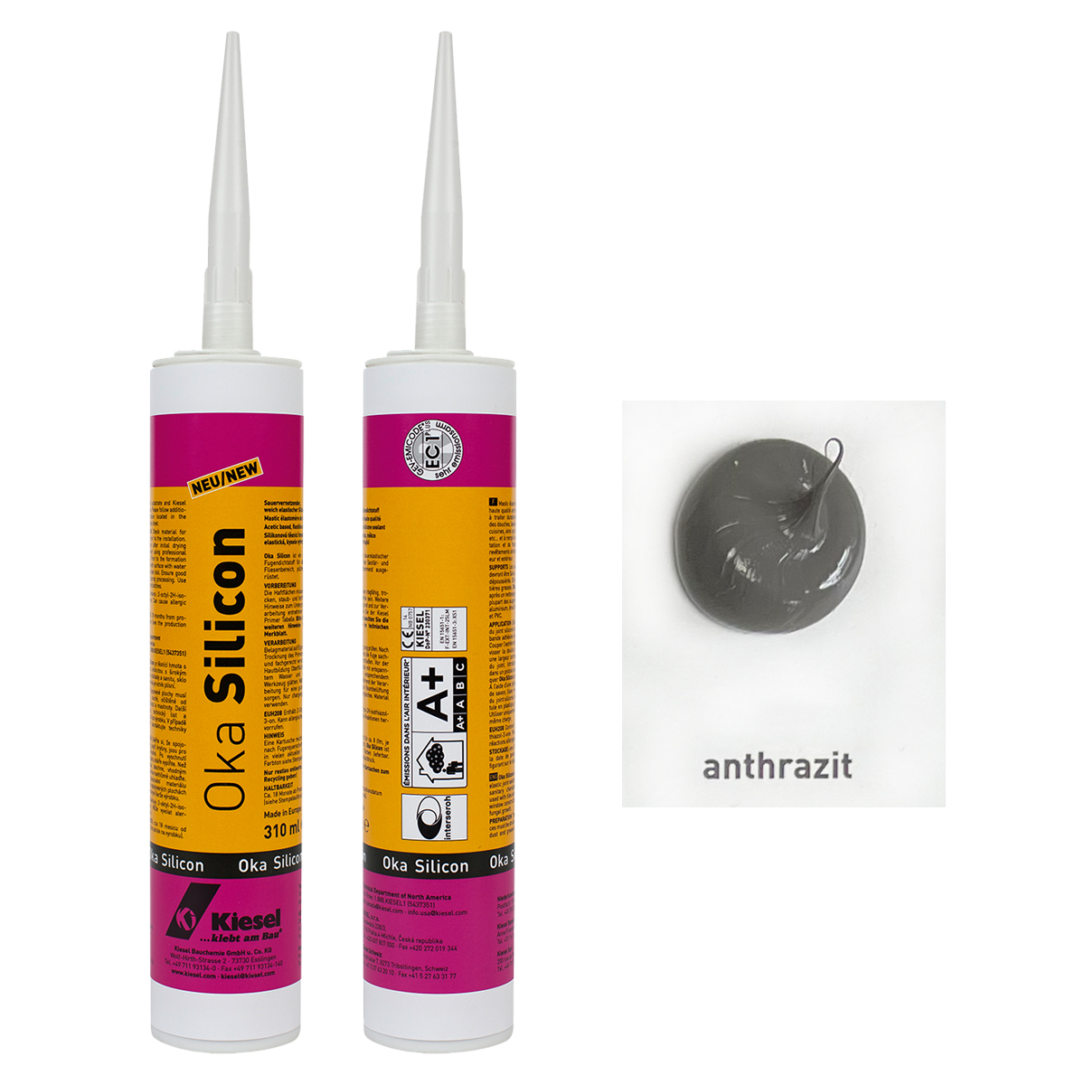 Silicon Silikon Silikonfuge Fugenmasse Oka Silicon-BEN10067.6
