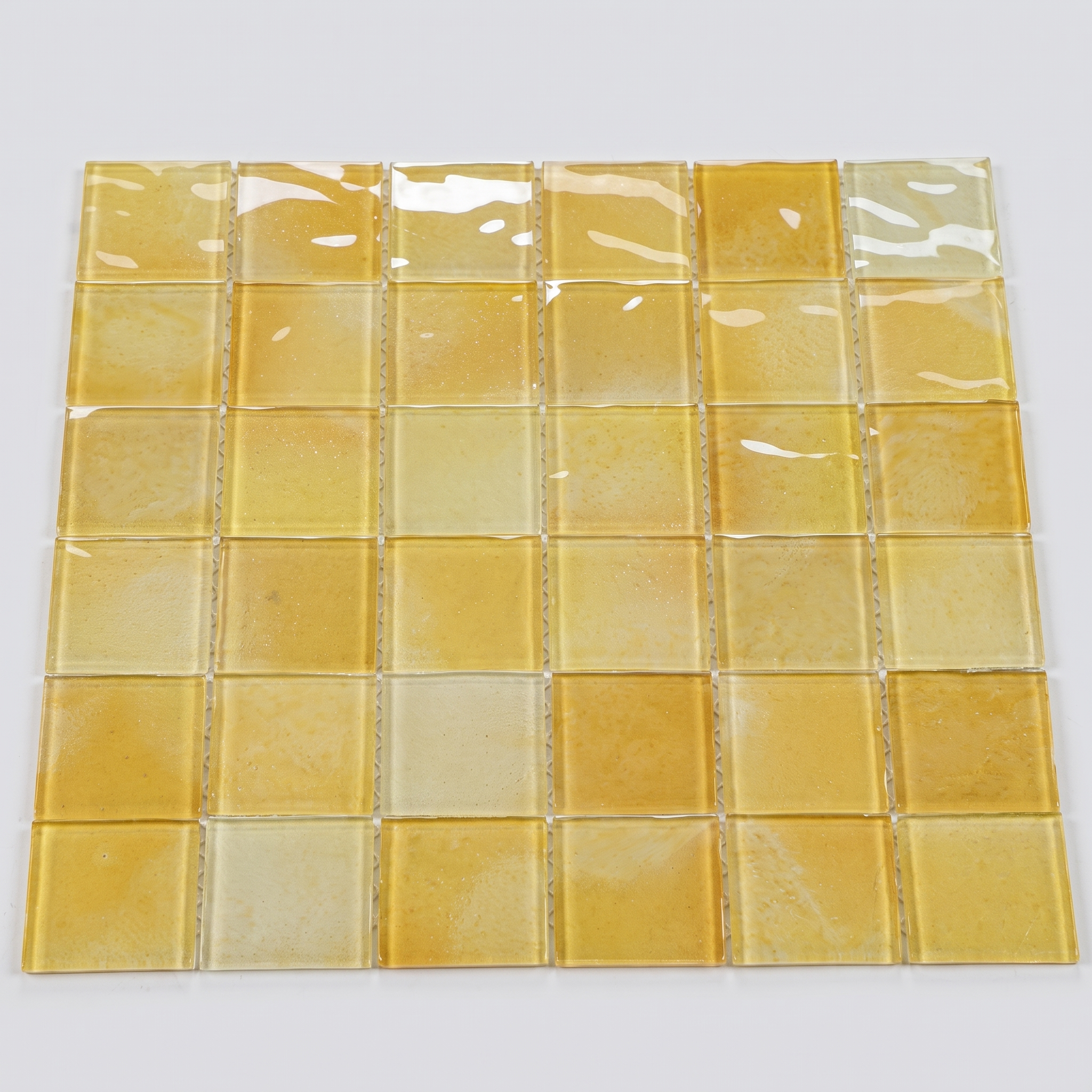 Glasmosaik Mosaikfliese Nizza 48×48 mm & 23×23×4 mm 