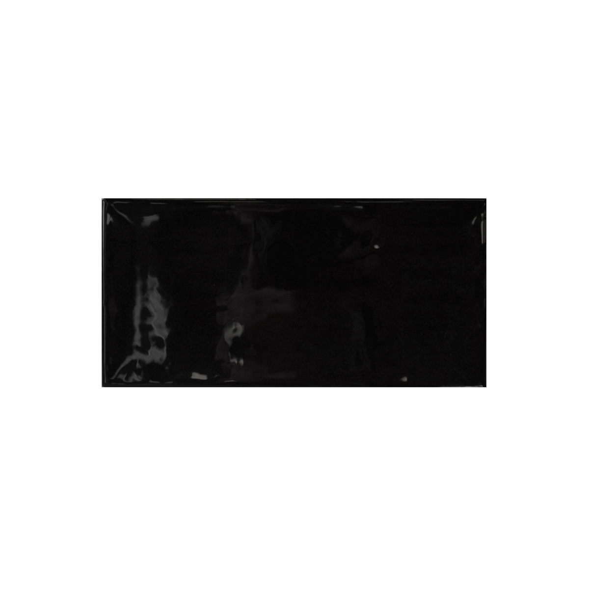 Wandfliesen Metrofliesen Facettenfliesen gewählt Schwarz