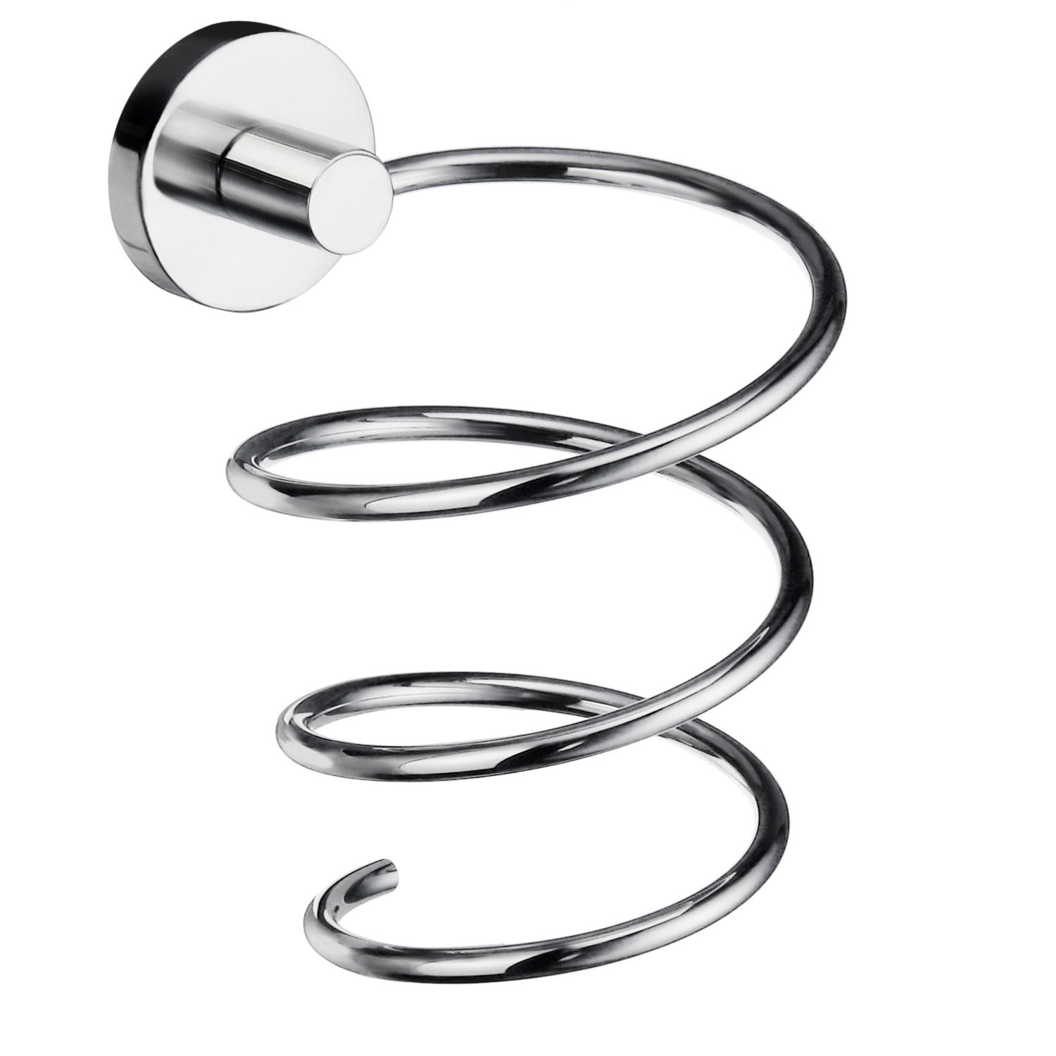 Smedbo Home Serie Bad Accessoires Chrom poliert Fönhalter
