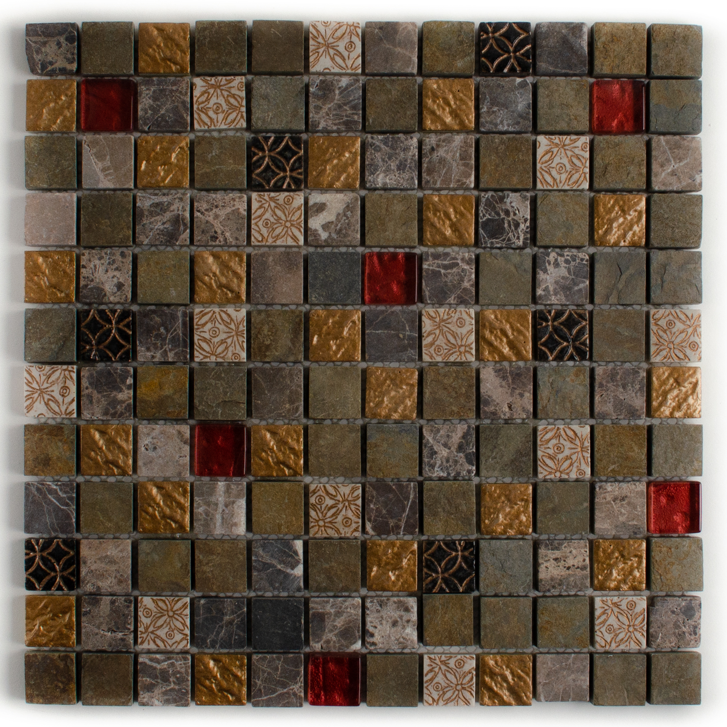 Glas Naturstein Mosaik Nohea mix-BEN10394 Glas Naturstein Mosaik Nohea mix-BEN10394