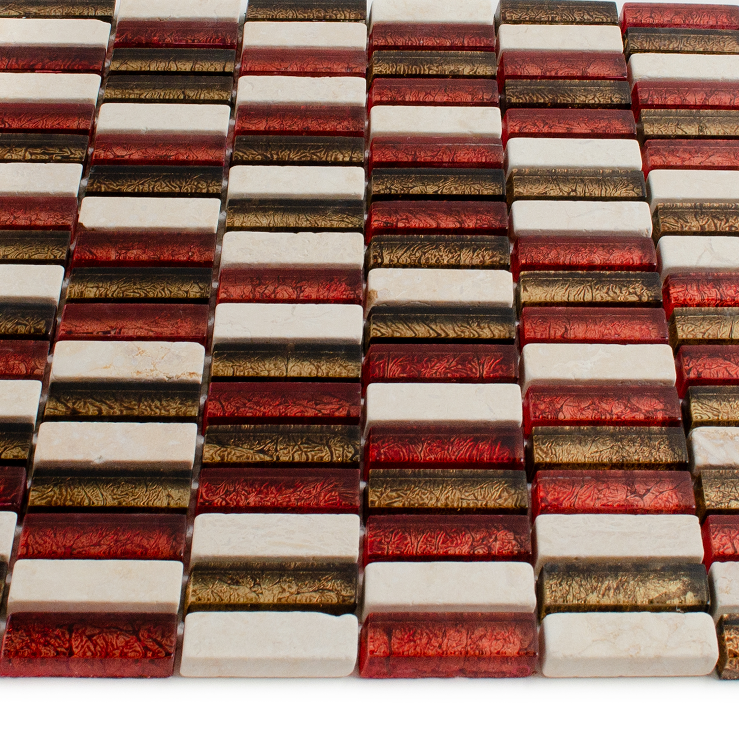 Glas Naturstein Mosaik Noel Gold Braun Metall-BEN10396 Glas Naturstein Mosaik Noel Gold Braun Metall-BEN10396