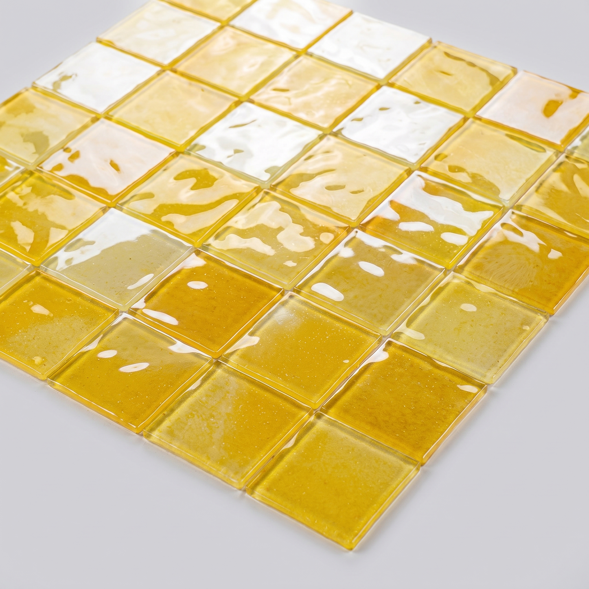 Glasmosaik Mosaikfliese Nizza 48×48 mm & 23×23×4 mm 