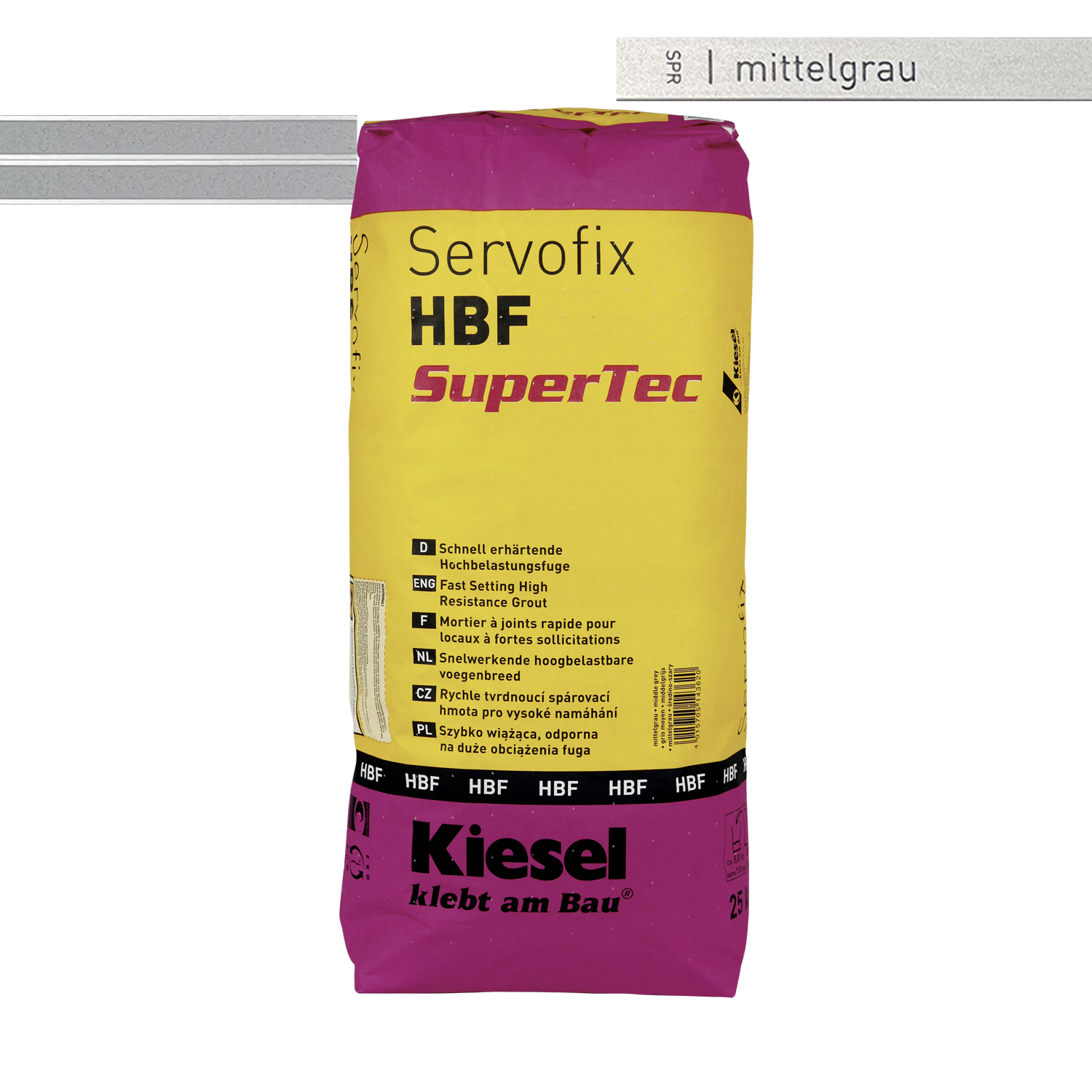 Fliesenfugen für Bodenfliesen Wandfliesen und Mosaikfliesen Servofix HBF SuperTec 25KG