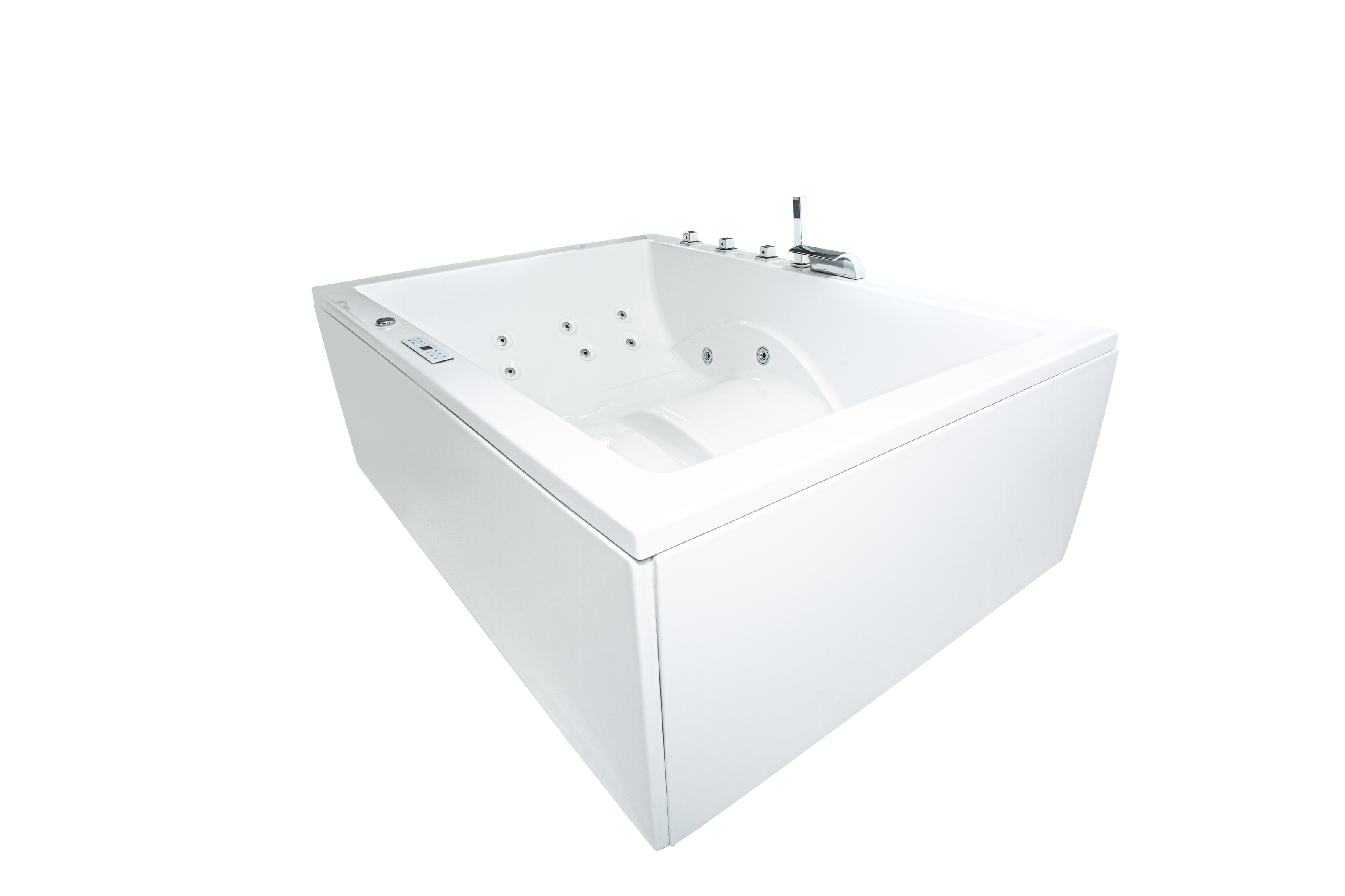 Badewannen Whirlpool mit 24 Massagedüsen Spa Bali Tenganan THREE in weiss MADE IN GERMANY-BEN10153.3 Badewannen Whirlpool mit 24 Massagedüsen Spa Bali Tenganan THREE in weiss MADE IN GERMANY-BEN10153.3
