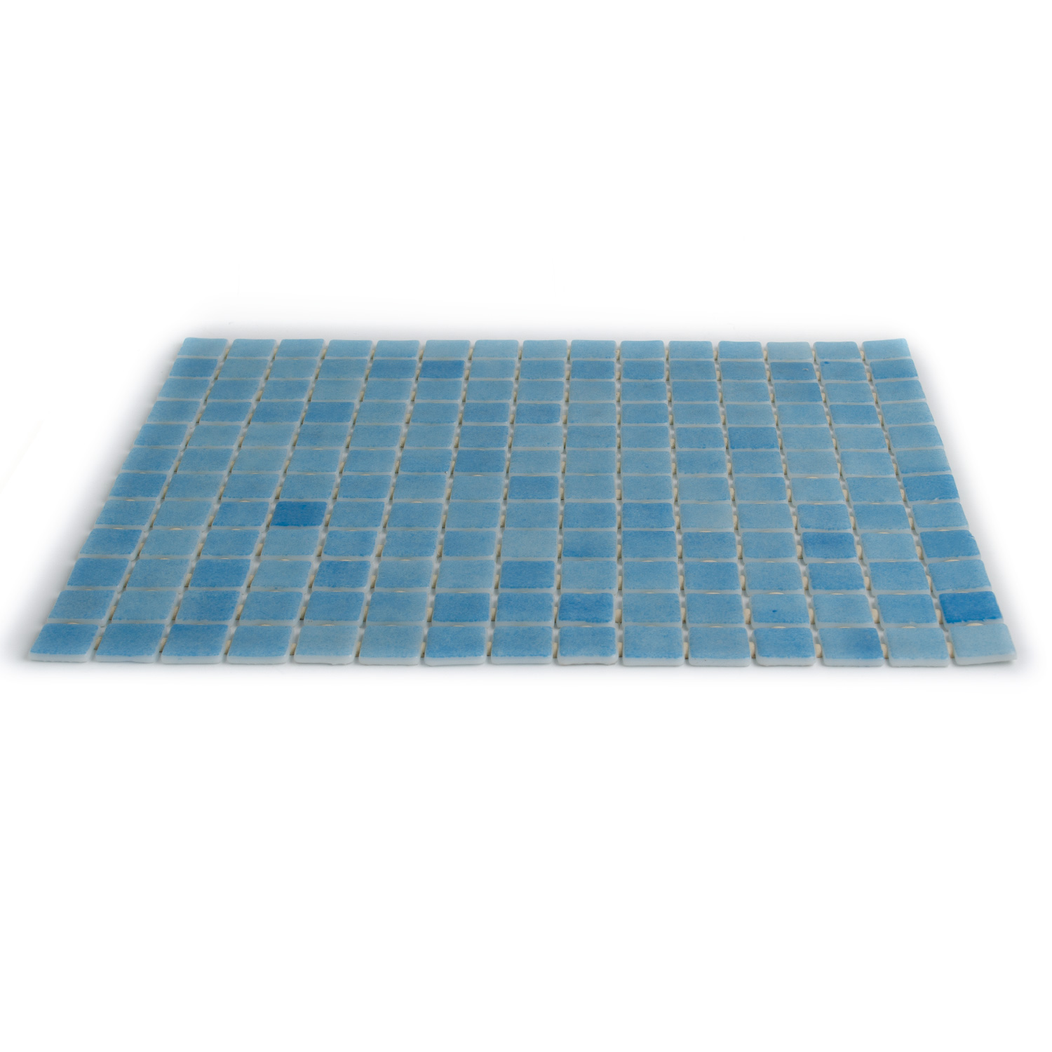 Schwimmbad Mosaik Glasmosaik Hellblau Neela