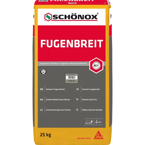 Breitfugenmörtel Schönox FUGENBREIT 25 KG Breitfugenmörtel Schönox FUGENBREIT 25 KG