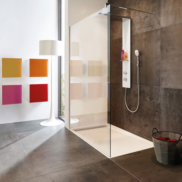 Duschkabine Frontelement Für Dusche und Bad in 90 bis 140cm