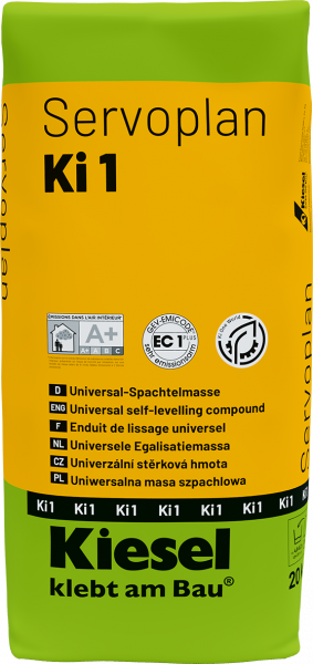 Universal Spachtelmasse selbstnivellierend Von Kiesel Servoplan Ki 1Servoplan Ki 1