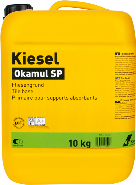 Grundierung Fliesengrund gebrauchsfertiger Dispersionsgrund lösemittelfrei Okamul SP